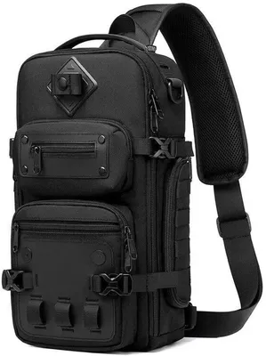 Wasserdichte Outdoor-Sport- und Wandertasche mit Brust- und Schultergurt für Herren