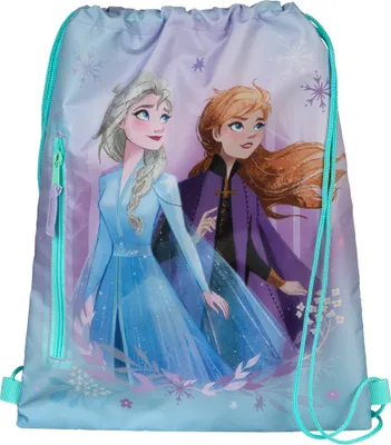 Produktbild von Turnbeutel Kinder Frozen - Die Eiskönigin - Schuhbeutel zum Zuziehen Mädchen