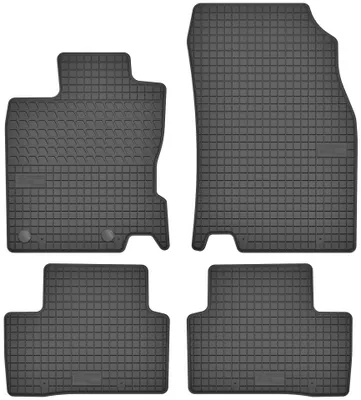 Image de Tapis de sol en caoutchouc pour Renault Kajdar 2015-2022 (SUV) – 4 pièces, noirs, sur mesure