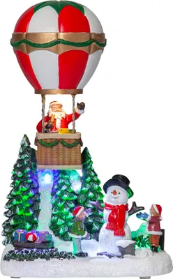 Produktbild von EGLO LED Dekoration zum Aufstellen Merryville, Tischdeko Weihnachten, Weihnachtsdeko, Kunststoff in bunt