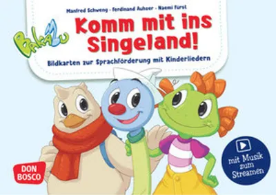 Obrázok produktu pre Bakabu. Komm mit ins Singeland! Bildkarten zur Sprachförderung mit Kinderliedern mit Musik zum Streamen