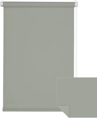Produktbild von Verdunkelungsrollo Fenster ohne Bohren Tenebra Klemmfix 140x160cm grau VICTORIA M