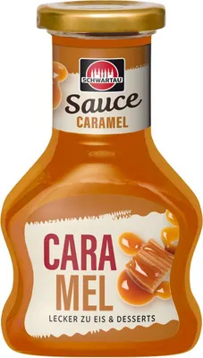 Produktbild von Schwartau Dessert-Sauce Caramel, 125ml (MHD: 30.08.2025)