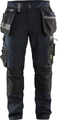 Produktbild von Blakläder® Handwerker Arbeitshose mit Stretch 1599 1343 in div. Farben, Farbe:schwarz, Größe:50