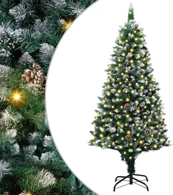 Obrázek produktu pro Umělý vánoční stromeček Zelená 180 cm PVC, ocel a plast