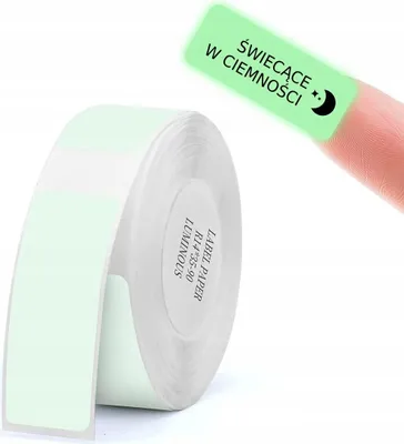 Obrázek produktu pro Svítící štítky - NIIMBOT - Inovativní bezpečnostní značení - Samolepicí - Šetrné k životnímu prostředí