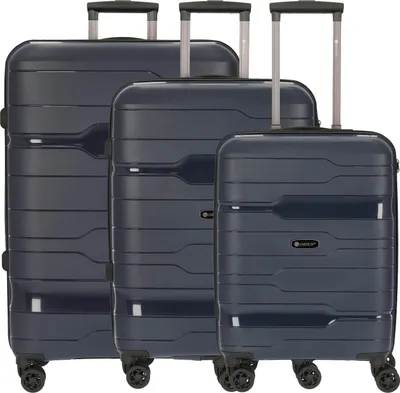 Produktbild von CHECK.IN Memphis Trolley-Set 3tlg. (blau)