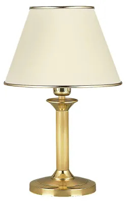 Immagine prodotto di Lampada da tavolo CLASSIC in ottone 1xE27x20W metallo, dimensioni: 44x27x27 cm, IP20 Jupiter
