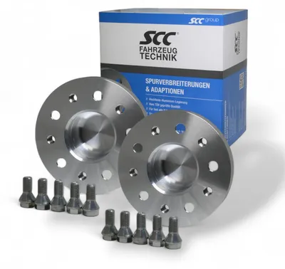 Produktbild von SCC Spurverbreiterungen Spurplatten 2x20mm 13361S für Mercedes-Benz E-Klasse Kombi Kombi Kombi S-Klasse Coupe SL C Distanzscheiben