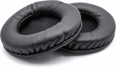 Produktbild von vhbw 2x Ohrpolster kompatibel mit AKG K340 Kopfhörer Headset, Polyurethan Schwarz