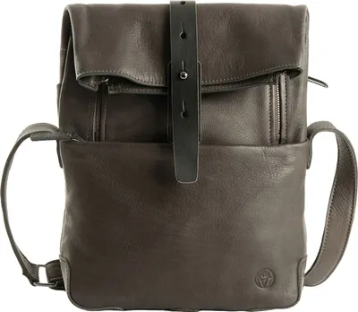 Produktbild von HAROLD'S Leder Umhängetasche Mount Crossbag Taupe dunkelbraun