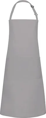 Zdjęcie produktu dla Karlowsky BLS5 | Podstawowy fartuch z kieszenią i klamrą - 75 x 90 cm - Kolor: Basalt Grey (ok. Pantone 4276C) - Rozmiar: 75 x 90 cm (szerokość x długość)