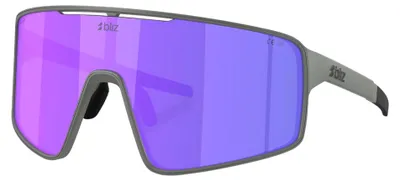 Produktbild von BLIZ P001 Sport Sonnenbrille mit UV-Schutz Gr. XL grau