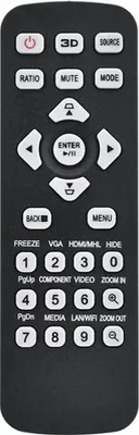 Produktbild von Ersatz Acer beamer Fernbedienung MC.JMV11.008 | MC.JMV11.F07