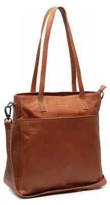 Image de The Chesterfield Brand sac à épaule pour ordinateur portable Mosel Shopper Cognac brun