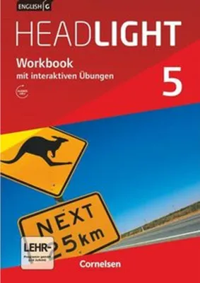 Immagine prodotto di English G Headlight Band 5: 9. Schuljahr - Allgemeine Ausgabe - Workbook mit Audios online und interaktiven Übungen auf scook.de