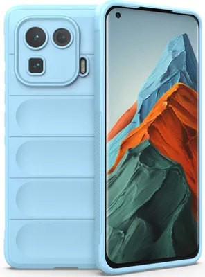 Produktbild von Xiaomi Mi 11 Pro Hülle, Weich TPU Silikon Stossfest Anti-rutsch Schutzhülle für Xiaomi Mi 11 Pro Blau