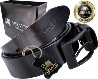 Produktbild von ABIATTI Herren Ledergürtel Breit Dickleder für Jeans