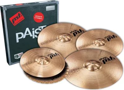 Produktbild von PAISTE PST-5 Rock Cymbalset 14-16-20+18