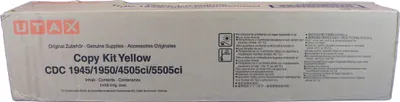 Produktbild von Utax 654510016 Tonerkartusche 1T02LCAUT0 Gelb für Utax 4505ci/5505ci