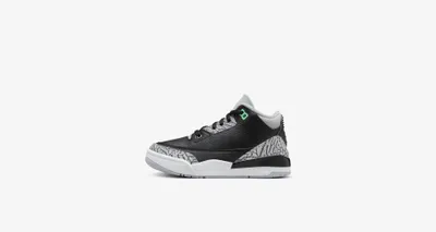 Zdjęcie produktu dla Nike Jordan 3 Retro "Green Glow" dla dzieci, rozmiar: 30