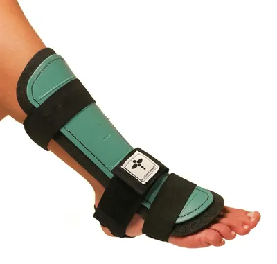 Productafbeelding van Nachtspalk Achillespees - Herstelbrace Been - Comfortabel Slapen - Chirurg Goedgekeurd - Groot - Zwart