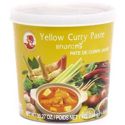 Image de Pâte de curry jaune 1kg - Hahn