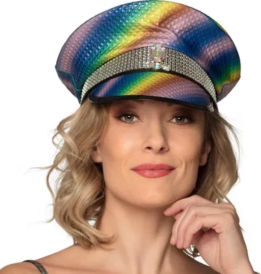 Produktbild von Boland 644761, Fancy dress cap, Erwachsener, Uni, Polyurethan, Polystyrene, Polyvinylchlorid (PVC), Polyester, Acryl, Mehrfarbig, 140 g