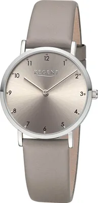 Regent BA-864 Damenuhr Quarz Taupe 1