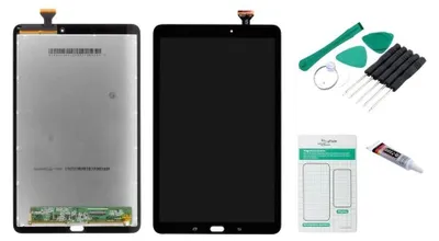 Produktbild von Samsung Galaxy Tab E 9.6 Display schwarz - Set
