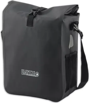Produktbild von Lynx Seitentasche Valley XL wasserdicht 21 Liter schwarz Fahrrad Tasche seitlich