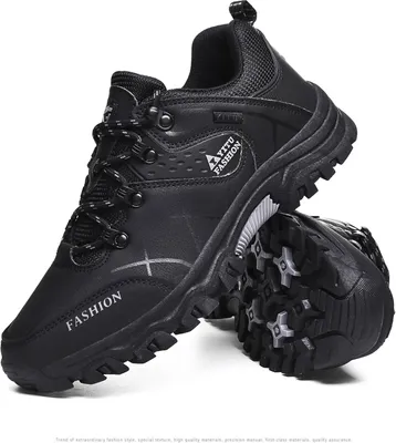 Produktbild von Wanderschuhe Herren Anti-Rutsch-Verschleiß Schuhe Klettern Schuhe Laufen Schuhe Camping Sport Wandern Jagd Lace Up Wasserdichte Schuhe