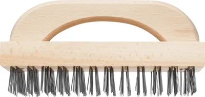 Produktbild von PFERD TOOLS Blockbürste mit Griff HBB 8-reihig Stahl-Draht-Ø 0,45 mm