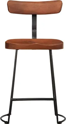 Immagine prodotto di Sgabelli da Bar 2 pz 49x43x79 cm in Legno Massello di Mango