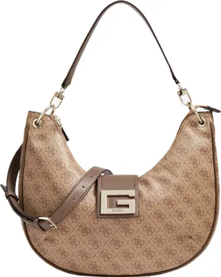 Produktbild von Guess Brightside Frauen synthetische große Hobo Umhängetasche Lattee – EINHEITSGRÖSSE / Latte