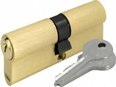 Obrázok produktu pre Vložka zámku dverí 30/35 mosadzná zlatá