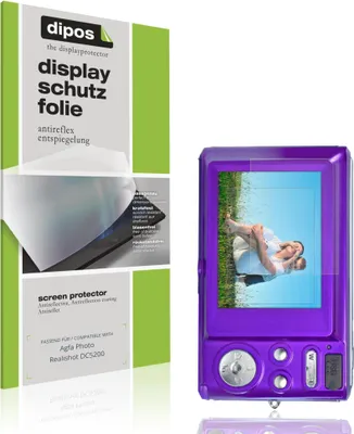 Produktbild von 4x Schutzfolie für Agfa Photo Realishot DC5200 matt Displayschutzfolie Folie Display Schutz dipos