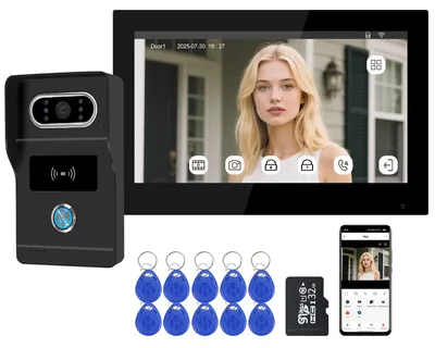 Immagine prodotto di Videocitofono con schermo IPS touch da 7 pollici - Telecamera Full HD 1080p