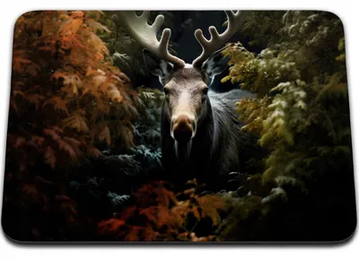Image de PODKŁADKA POD MYSZKĘ 36 x 29 - ZWIERZĘTA ŁOŚ