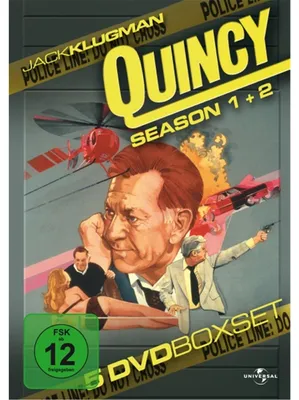 Obrázok produktu pre Quincy - Season 1 & 2 (5 DVDs)