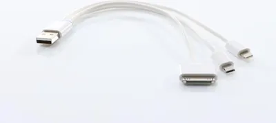 Image de Adaptateur de câble USB 5V-2.0A avec 3 prises différentes