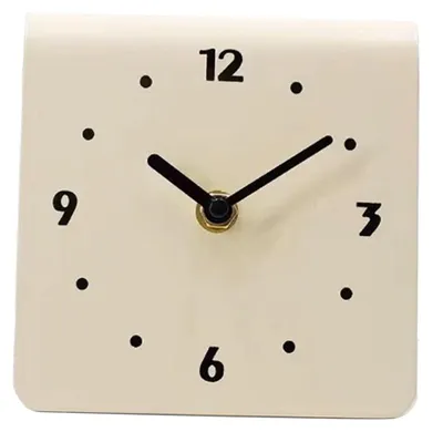 Productafbeelding van Inovra- Bureauklok Stille Beweging - Metalen Klok - Multifunctioneel - Decoratie - Modern - Geschikt voor Slaapkamer/Woonkamer - Tafelklok