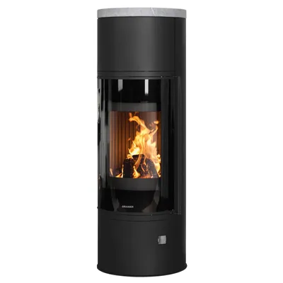 Produktbild von Oranier | Kaminofen | Arena W+ 2.0 | 7 kW | Schwarz, Top Speckstein
