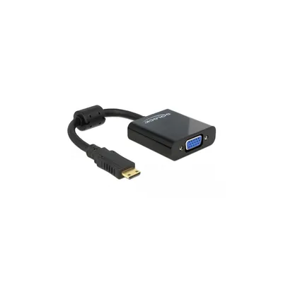 Zdjęcie produktu dla Delock 65514 - HDMI-mini C - VGA - Męski/żeński - Czarny