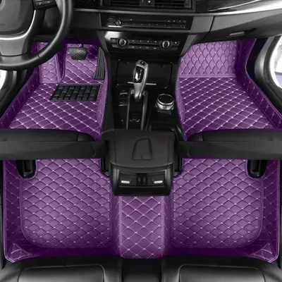 Productafbeelding van Vloermatten, op maat gemaakt, van duurzaam synthetisch materiaal, 3 stuks, voetmatten - geschikt voor auto's met rechtsgestuurde aandrijving