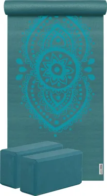 Produktbild von Yoga-Set Starter Edition - ajna chakra (Yogamatte + 2 Yogablöcke)