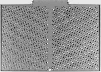 Produktbild von Abtropfmatte Geschirr,Silikon Abtropfmatte Spüle,Abtropfschale für Spüle,Arbeitsplattenschutz aus Silikon Barmatte,Geschirrabtropfmatte mit Ablaufauslass, rutschfest Dish Drying Mats(42,6 x 33,2 cm)