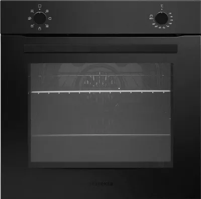 Backofen autark Einbau Matt Schwarz Herd Grill Umluft Janis Ofen 72 L Respekta