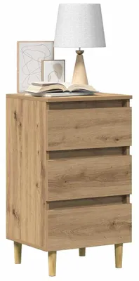 Immagine prodotto di vidaXL Comodino rovere Artisan 40x35x69 cm materiale a base di legno