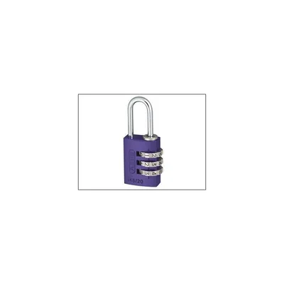 Produktbild von Vorhängeschloss Abus 724/20 lila für Code 52680